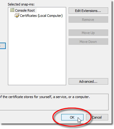 Confirm snap-in