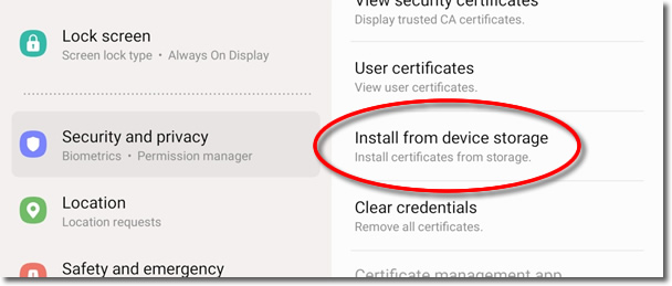 Click to enlarge IKEv2 Android VPN UK